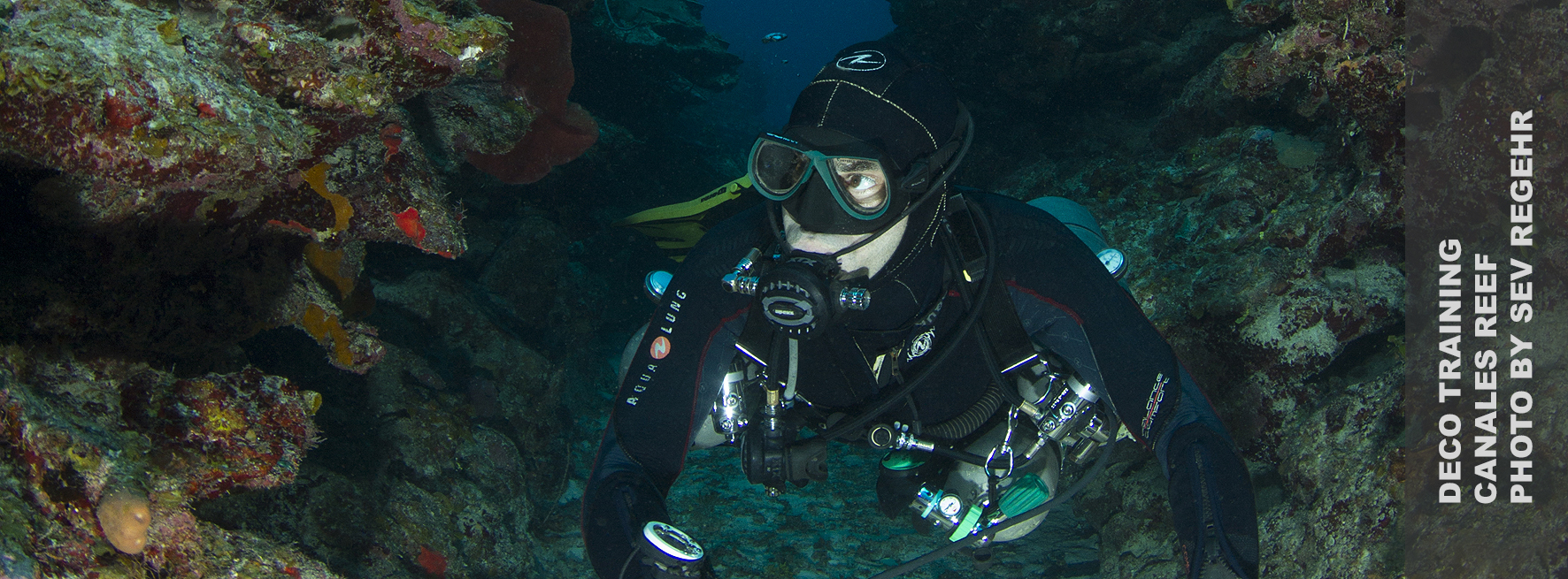 Umder The Jungle, Technical Side Mount Course, Technical Side Mount Dive, Side Mount Mexico, Vincent Rouquette-Cathala