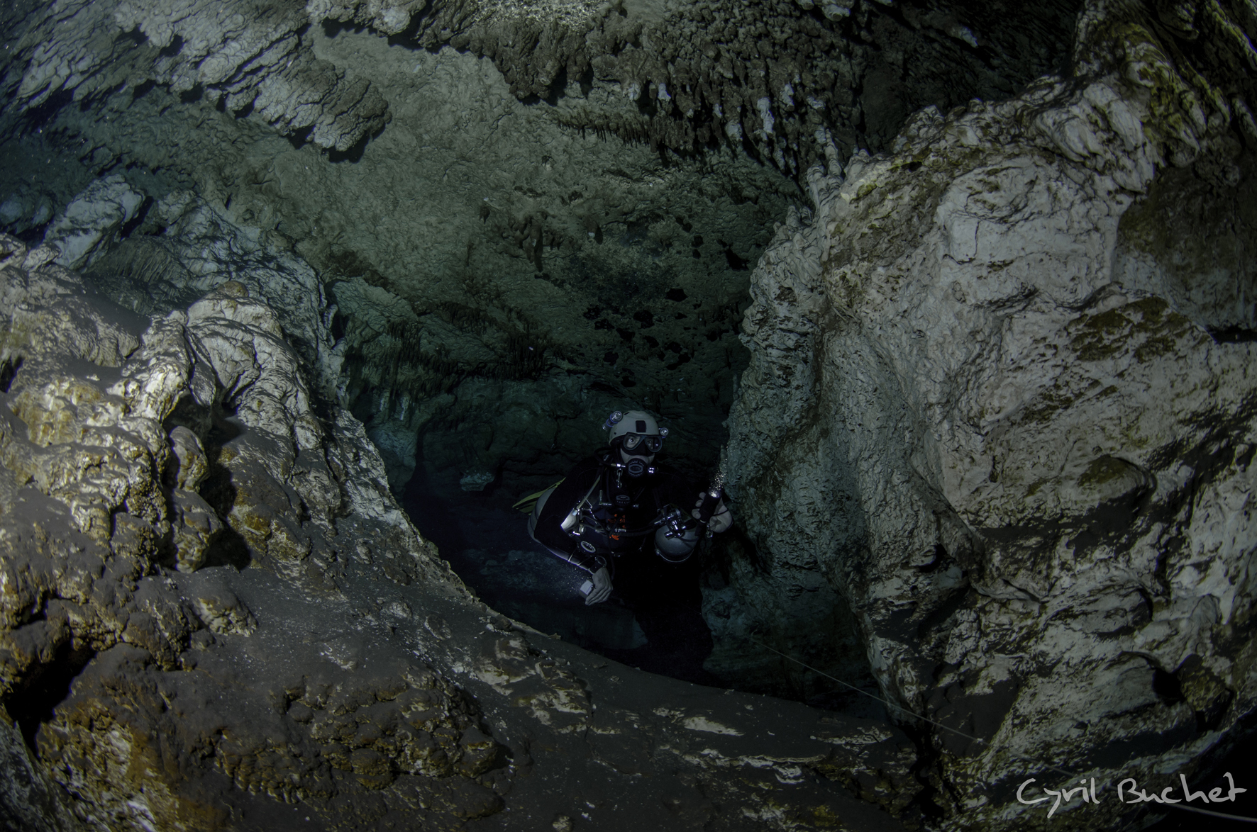 Intro to Cave Diver, Best Cave Guide Mexico, Cave Diving Photos, Vincent Rouquette Cathala, Under the Jungle