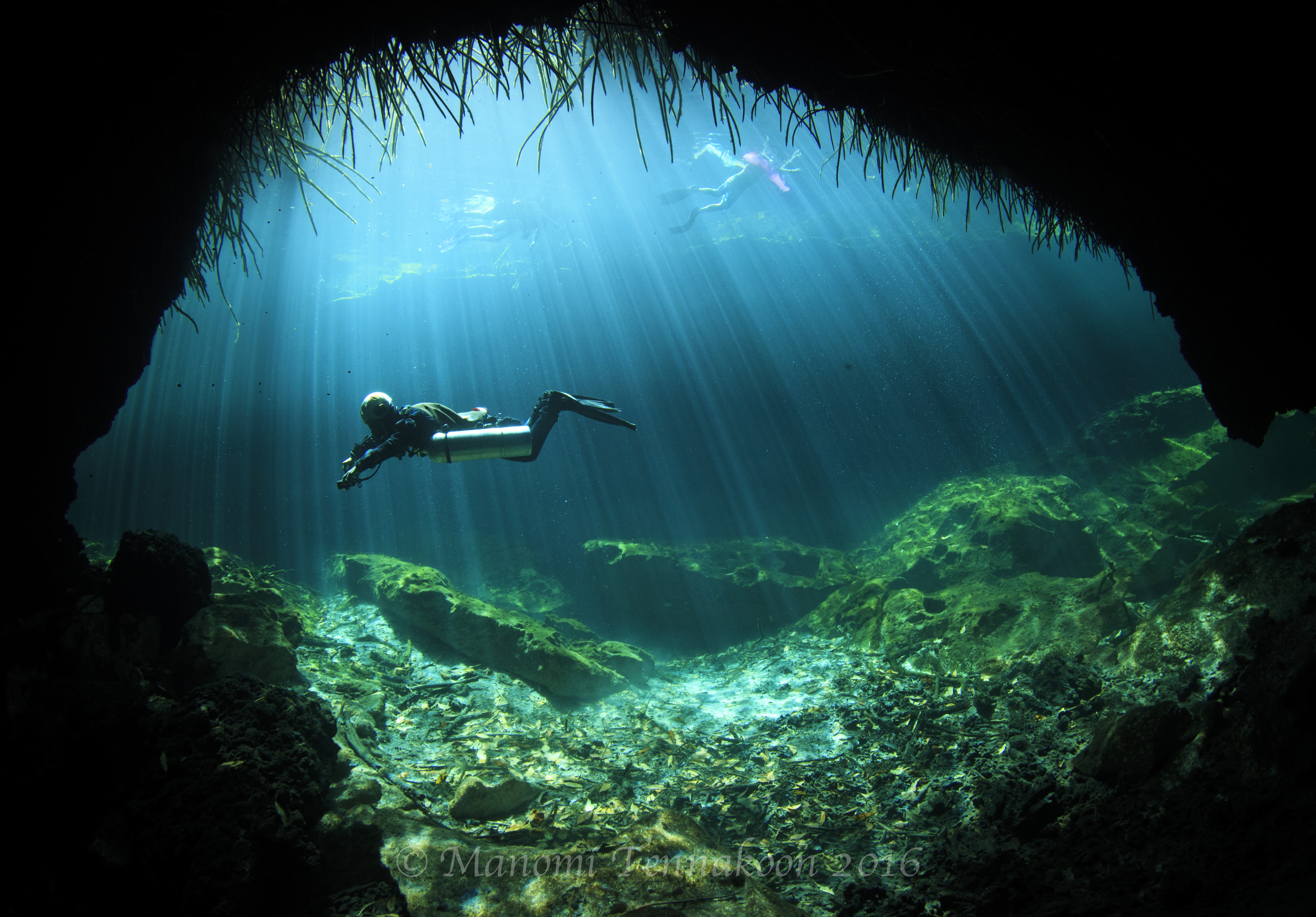 Casa Cenote Diving, Cavern Diving Mexico, Cenote Diving Puerto Aventuras, Natalie Gibb