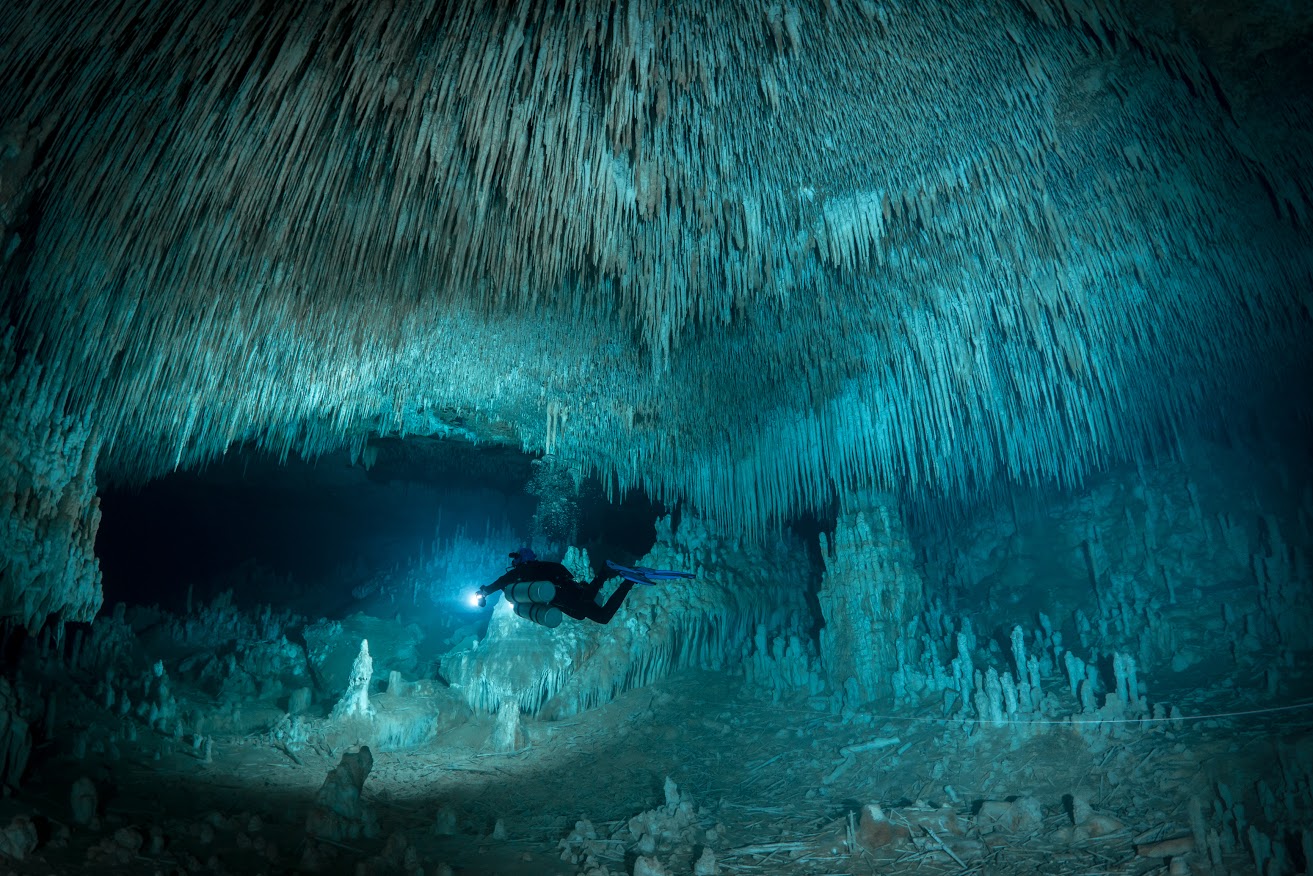 Marcelin Nebehaus, Cave Instructor Mexico, Under the Jungle, Cave Instructor French, Mexico Cave Diving, Otoch Ha