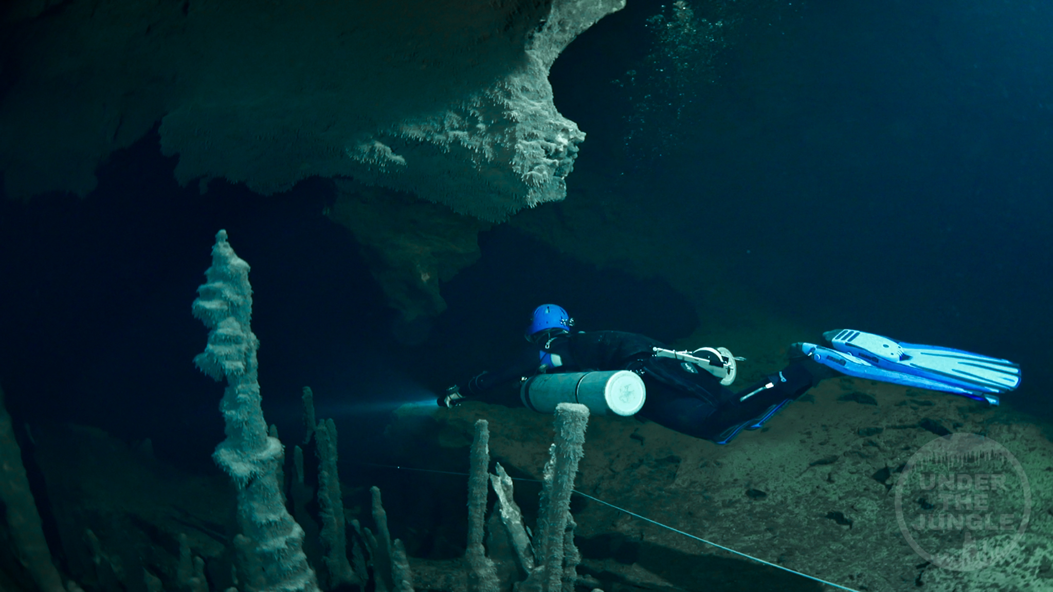 Under the Jungle, Marcelin Nebenhaus, Pandora Cave, Underwater Cave Exploration